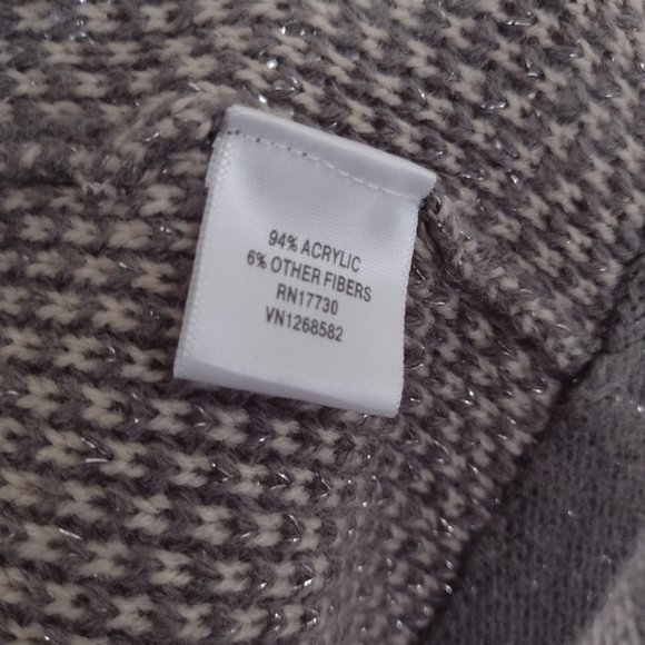 Vintage Merona Soft Gray Lightweight Cardigan XXL (Look at sizing comment!) - Picture 7 of 10